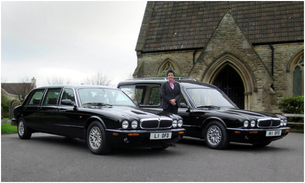Limousine Hearse from Odette Funeral Directors