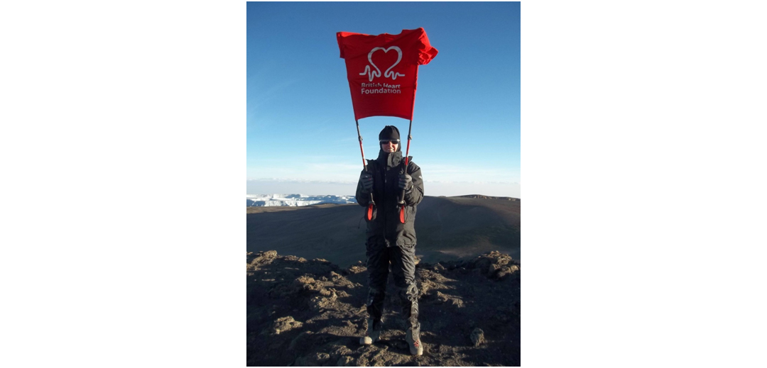 Odette climbs Kilimanjaro